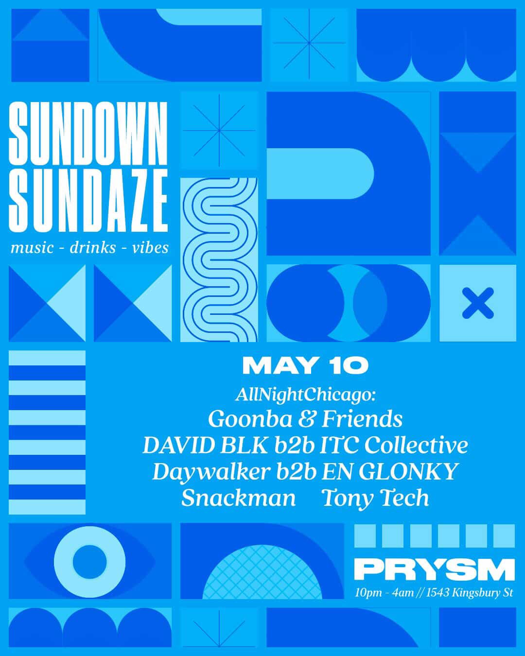 GOONBA & Friends at PRYSM Chicago flyer
